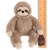 Bearington Baby Lil' Speedy Plush Sloth Pacifier Holder, 7.5 Inch - 3 of 4