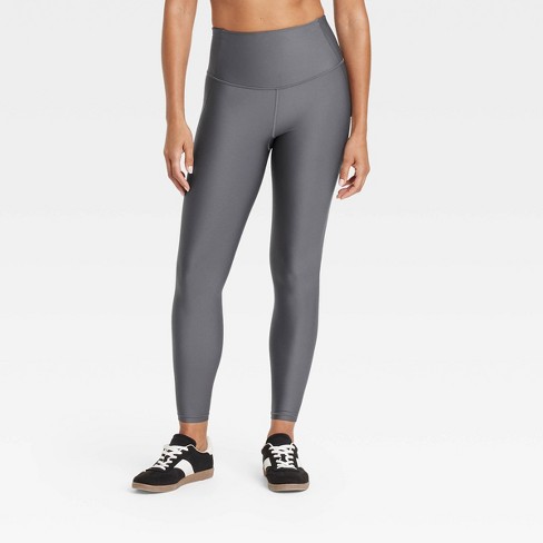 Women s Effortless Support High rise 7 8 Leggings All In Motion Dark Gray M Target