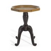 Christopher Knight Home Rhea French Country Faux Wood Accent Table with Octagonal Top - 2 of 4