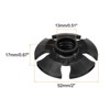 Unique Bargains Plastic Mud Ski Outdoor Climbing Trekking Pole Accessories 2" x 0.67" 4 Pcs - 2 of 4