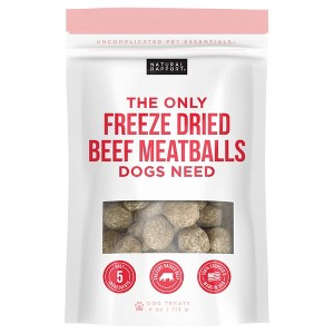 Natural Rapport The Only Freeze Dried Meatballs Dog Treats - 4oz - 1 of 4