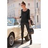 Women's Soft Knit Wrap Sweater - LASCANA - 2 of 4
