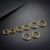 316L Surgical Stainless Steel Huggie Hoop Earrings, Hypoallergenic for Men Women - 4 of 4