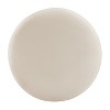 VYNXARIA Cream Round Ottomans and Benches - 16" High x 30" Wide, Versatile and Elegant Design - 4 of 4