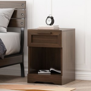 Industrial Delaney 1-Drawer Nightstand for living room and bedroom-Christopher Knight Home - 1 of 4