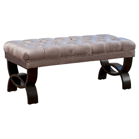 Target velvet hot sale bench