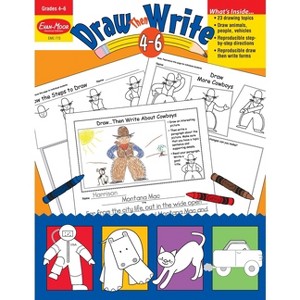 Draw Then Write - by  Evan-Moor Educational Publishers (Paperback) - 1 of 1
