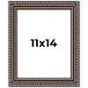 PosterPalooza | Photo Size Ornate Black Picture Frame - UV Acrylic, Foam Board Backing, Hanging Hardware - 2 of 4