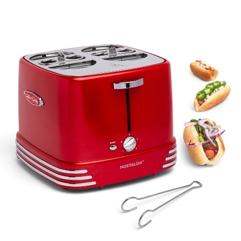 Nostalgia hot dog toaster hotsell