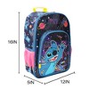 Disney’s Stitch Space Character 16” Kid’s Backpack For School And Travel - 4 of 4