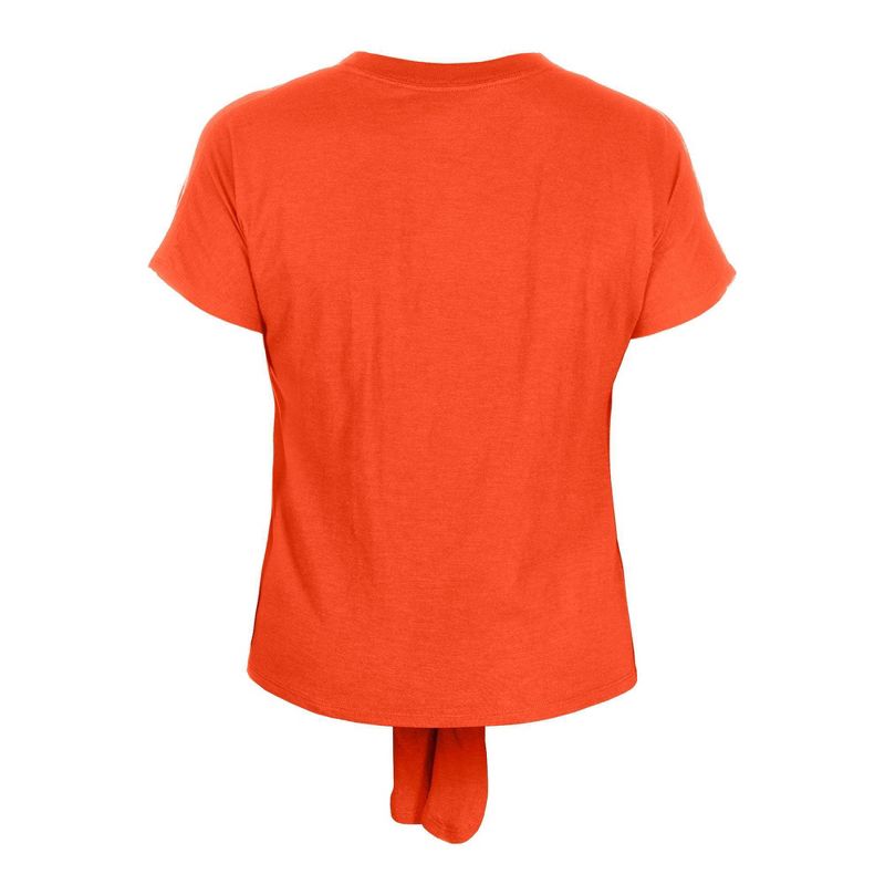 MLB Baltimore Orioles Women&#39;s Front Knot T-Shirt, 2 of 7