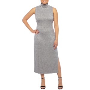 Tiana B. - Rib Sleeveless Mock Dress - 1 of 3
