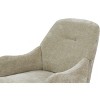 CENGHU Chenille Accent Chair, Modern Style Living Room Chair with Wood Legs, Comfy Armchair for Living Room, Bedroom, Office - 4 of 4