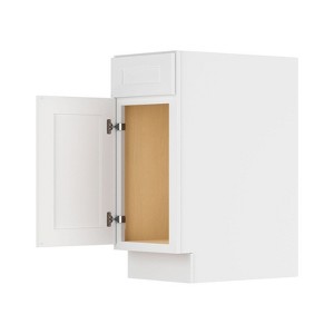 HOMLUX Easy-DIY Shaker White Ready to Assemble Drawer Base Kitchen Cabinet - 1 of 4