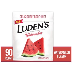 Luden's Kids' Cough Drops - Pectin - Watermelon - 0.79lbs/90ct - 1 of 4