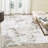 Modern Abstract Rug Machine Washable Printed Rug Soft Foldable Accent Rug for Living Room Bedroom - 2 of 4