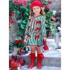 Style And Grace Blazer And Pleated Skirt Set Mia Belle Girls - 4 of 4