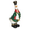 Transpac Small Resin Duck Nutcracker Figurine Set of 2 Christmas Home Decorations - image 2 of 4