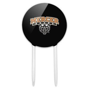 Mercer University Secondary Logo Acrylic Cake Topper Party Decoration for Wedding Anniversary Birthday Graduation - 1 of 4