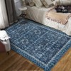 Vintage Runner Rug – Washable Non-Slip Hallway & Entryway Rug, Soft Non-Shedding Low Pile Indoor Carpet, Foldable Kitchen & Laundry Runner Rug - 2 of 4