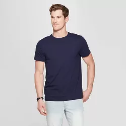 Men's Short Sleeve Perfect T-Shirt - Goodfellow & Co™ Xavier Navy XXL