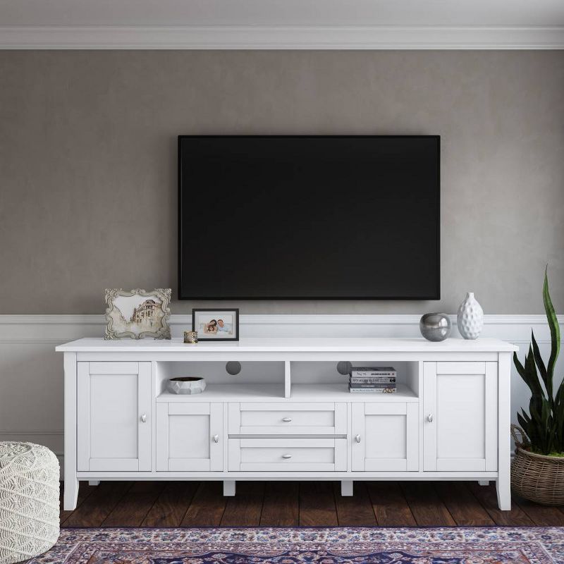72" Norfolk TV Stand for TVs up to 80" - WyndenHall, 3 of 9
