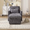 KTMBDW Sleeper Chair 50" Chair Bed, Single Sofa Bed for Adult Sleeping Chair, Lazy Person Sofa Recliner for Living Room & Small Space - 2 of 4