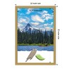 Amanti Art Grace Brushed Gold Narrow Picture Frame - 4 of 4