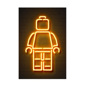 Trademark Fine Art -Octavian Mielu 'Minifig' Canvas Art - 1 of 4