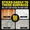 Alien Tape Pre Cut Carpet Grips Double Sided Multipurpose Reusable Adhesive Mounting Pads for Rugs and Floors – 12 Pieces - 3 of 4