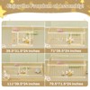 Large Wooden Baby Playpen, Adjustable Gate for Toddler and Babies, Baby Fence Play Yard with Door, Safe Play Area Kids Activity Center - 3 of 4
