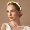 Unique Bargains Gilr's Elegant Flower-shaped Headbands 5.51"x4.72"x0.83" 1 Pc - 2 of 3