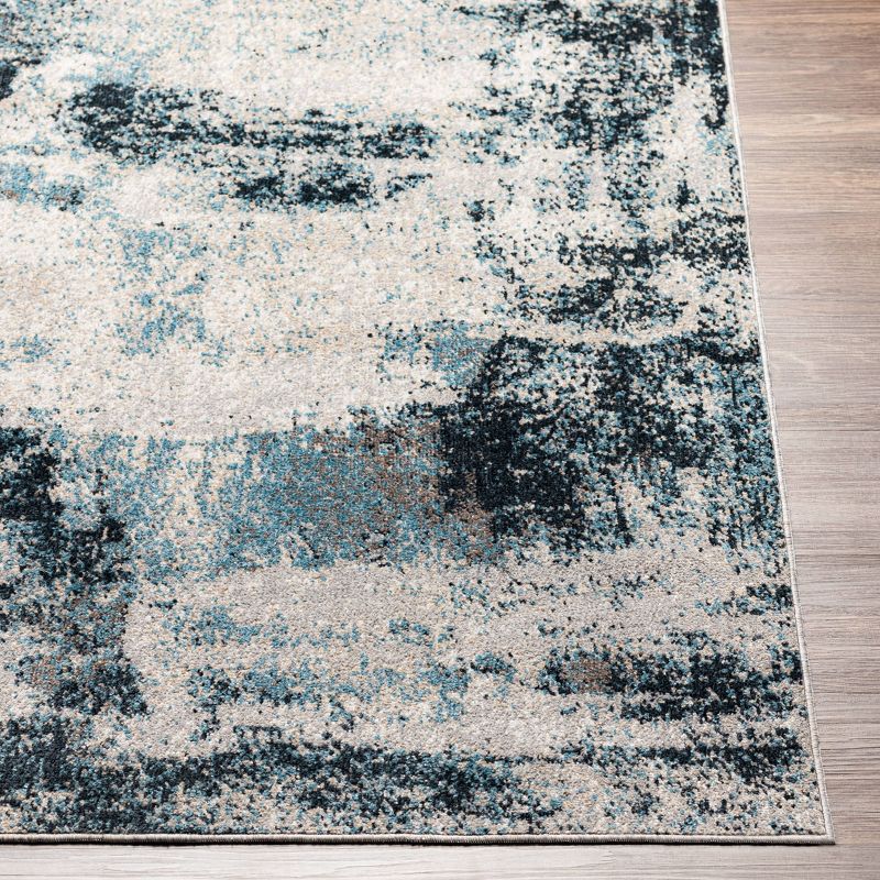 Lavadora Traditional Machine Washable Watercolor Rug Blue/Beige - Artistic Weavers, 2 of 7