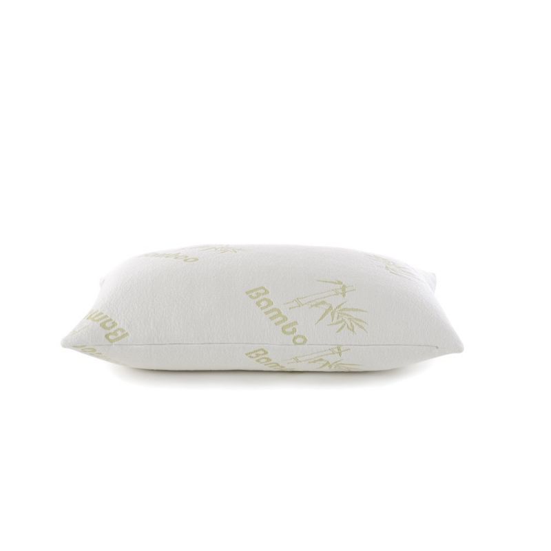 Cheer Collection Shredded Memory Foam Pillow with Washable Rayon from Bamboo Cover, 1 of 8