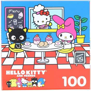 Cra-Z-Art Hello Kitty 100 Piece Jigsaw Puzzle | Hello Kitty and Friends Cafe