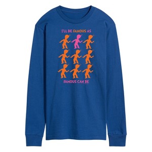 Men's - Dr. Seuss - I'll Be Famous Long Sleeve Graphic T-Shirt - 1 of 4