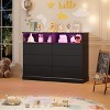 ODK Dresser for Bedroom with 6 Drawers, Modern Chest, Spacious Storage Cabinet with Open Space for Living Room or Hallway - 3 of 4