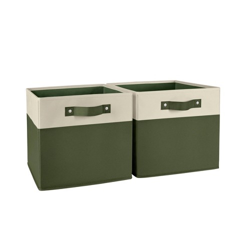 Lidded drawer organizer bins home offie work Orange + Green + Turquoise
