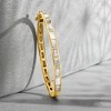 Ross-Simons Mother-Of-Pearl Bangle Bracelet in 18kt Gold Over Sterling - 4 of 4