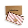 Solino Home Striped Linen Table Throw | Madison Stripe - 4 of 4