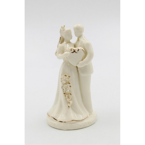 Kevins Gift Shoppe Ceramic Wedding & Anniversary Cake Topper - image 1 of 3