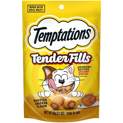 Temptations Tender Fills Roasted Chicken Cat Treat 2.1oz Target