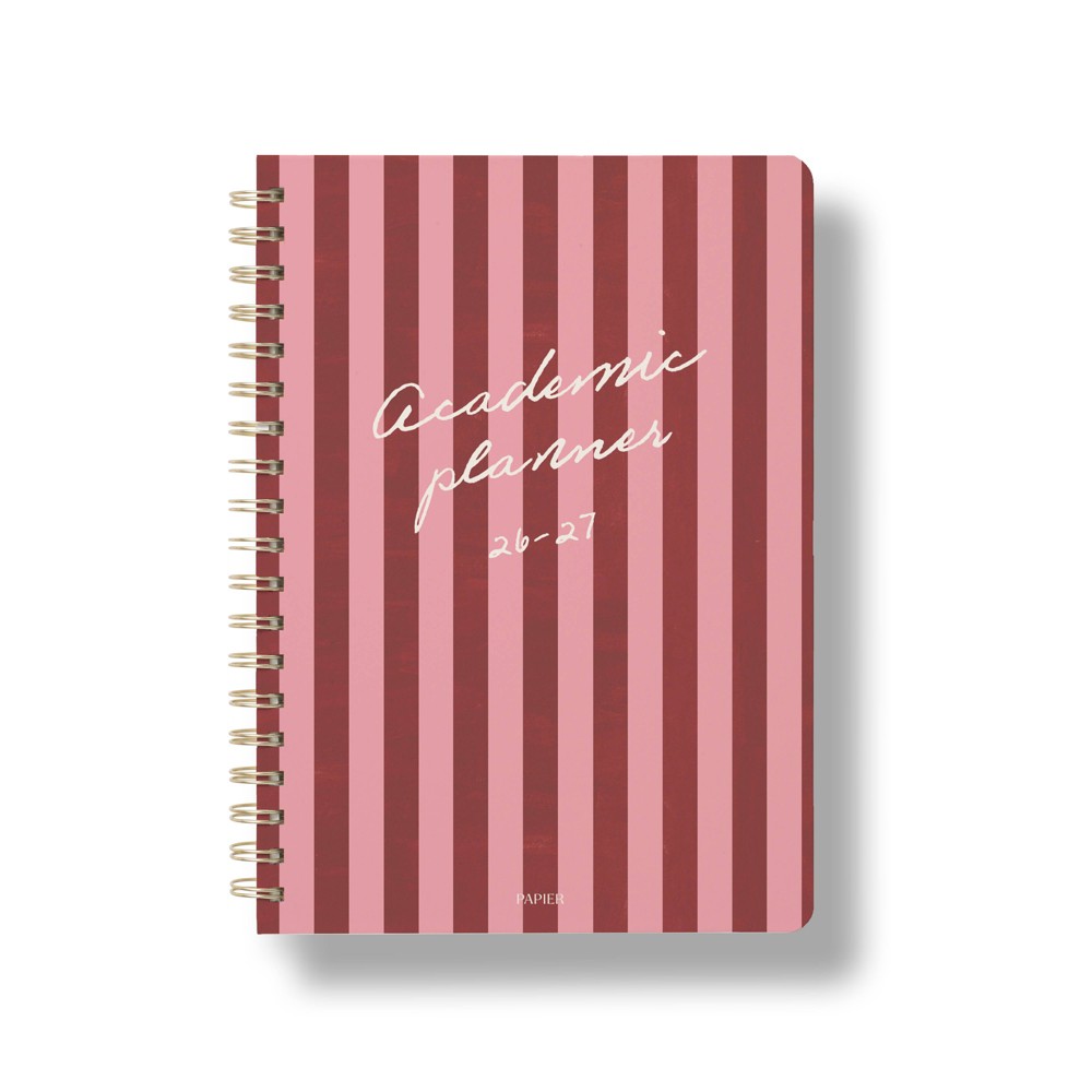 PAPIER 2026-2027 Cabana Plans Spiral 12 Months 7"x9" Academic Planner