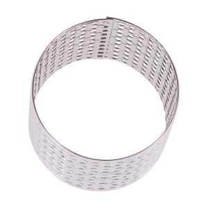 Unique Bargains Napkin Rings Woven Chevron Iron 1 Pc - 1 of 3