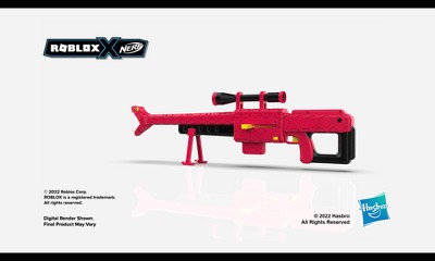 Nerf Roblox Zombie Attack: Viper Strike Nerf Sniper-Inspired Blaster With  Scope