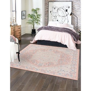 Unique Loom Whitney Milano Medallion Indoor Woven Area Rug - 1 of 4