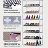 10-Tier Non-Woven Shoe Rack, Space-Saving, Tall & Narrow - 3 of 4