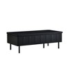 JUJABU Modern Lift-Top Coffee Table with Hidden Storage, Foldable Top and 2 Drawers for Living Room Organization - 2 of 4