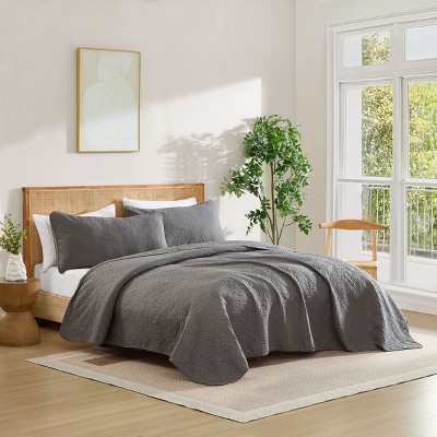 HLC.ME Lorenzo - 3 Piece Quilt Set, Lightweight Bedspread Coverlet Set