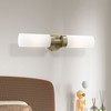 Livex Lighting Aero 2 - Light Vanity in  Antique Brass - 4 of 4